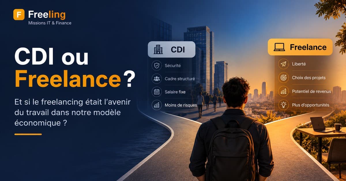 CDI ou freelance ? Et si le freelancing était l'avenir du travail dans notre modèle économique ?