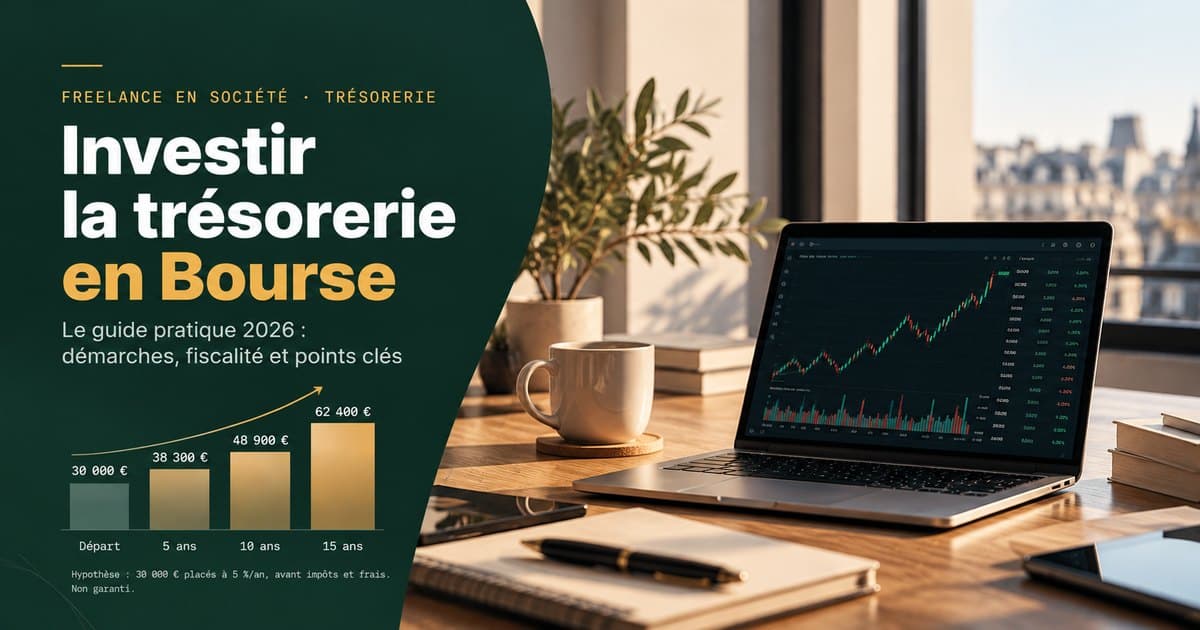 Freelance en société : comment investir sa trésorerie en Bourse ?