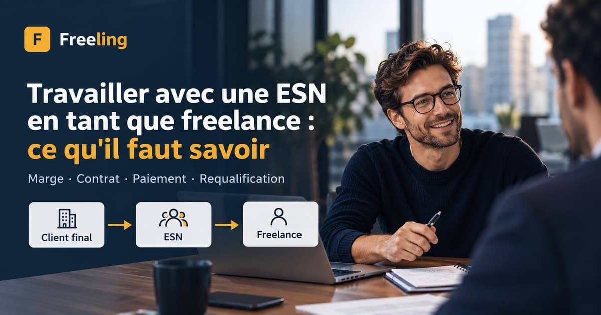 Travailler avec une ESN en tant que freelance : ce que vous devez savoir (marge, contrat, requalification)